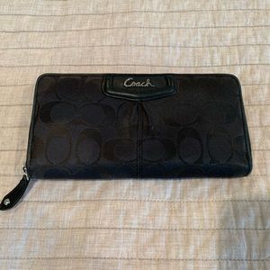 Black Coach Wallet